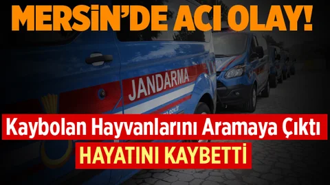 Mersin'de Acı Olay!