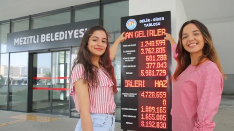 Mersin'de Belediyenin Gelir Gideri Halka Arz Ediliyor