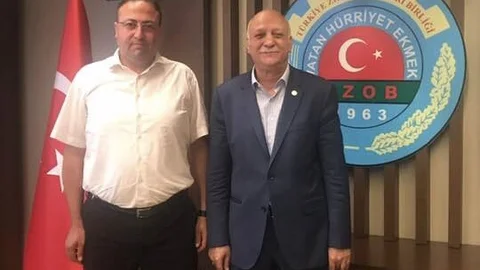 Tarsus Ziraat Odası Başkanı Veyis Avcı, Genel Başkanla Görüştü
