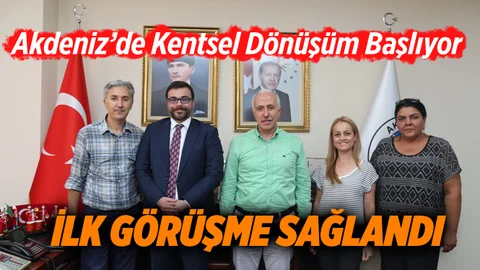 Mersin'de Kentsel Dönüşüm Başlıyor