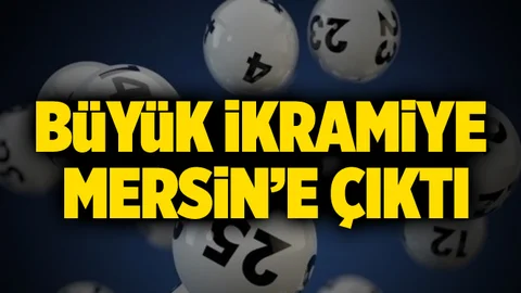 Büyük İkramiye Mersin'e Çıktı