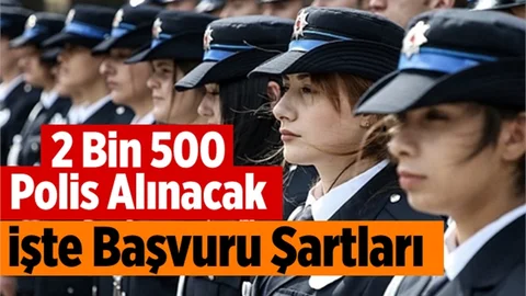 2 Bin 500 Polis Alınacak