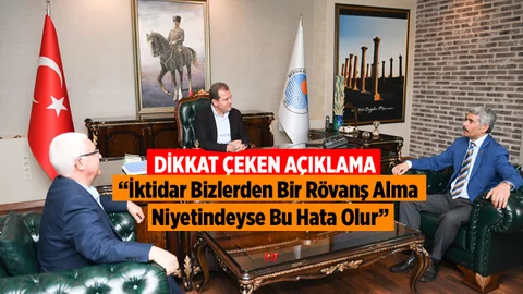 Başkan Seçer’den Dikkat Çekici "Rövanş" Uyarısı