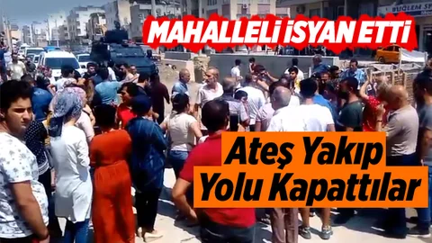 Mersin'de Dere İsyanı Gelinlik Yaktırdı, Yol Kapattırdı