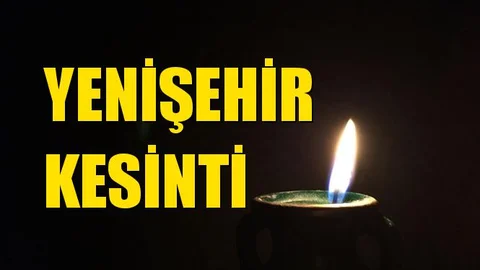 Yenişehir Elektrik Kesintisi 08 Ağustos Perşembe