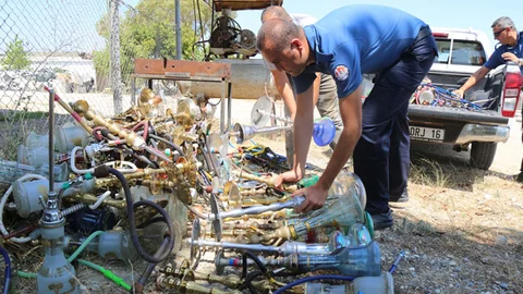 Mezitli Zabıtasından Kafelere Sağlık Denetimi