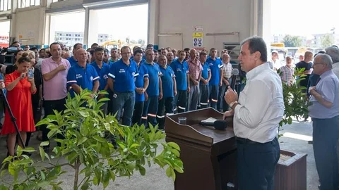 Mersin Büyükşehir'de Personel Bayramlaşması