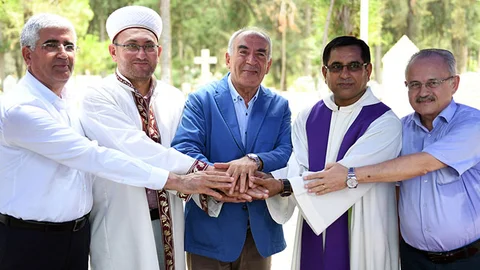 Semavi Dinlerin Temsilcileri Akbelen Mezarlığı’nda Buluştu