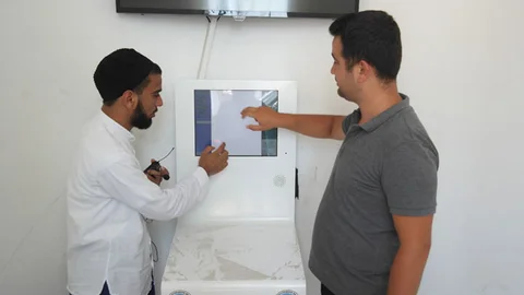 Tarsus Mezarlığında Bilgi İşlem Merkezi Yenilendi