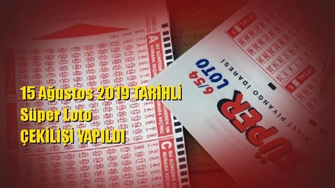 Süper Loto Sonuçları 15 Ağustos 2019 Tarihli Kazandıran Sayılar