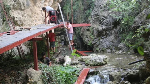 Saklı Şelale, Yürüyüş Yoluna Kavuşuyor