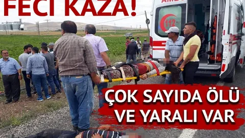 Katliam Gibi Kaza! Çok Sayıda Ölü Var