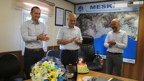 MESKİ’de Yönetim Kurulu Üyesi İsmail Demir Emekli Oldu