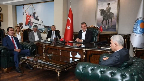 Mersin'den Karayollarında Türkiye’yi Örnek Almak İsteyen Kuzey Irak Heyetine Destek Sözü