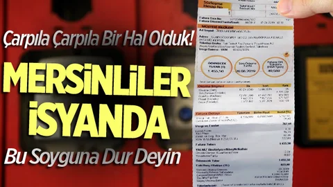Mersinli Vatandaşların Elektrik Faturası İsyanı!