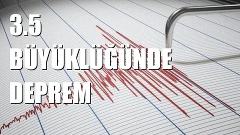 Merkez Üssü Guvenc-kazan (ankara) Olan 3.5 Büyüklüğünde Deprem Meydana Geldi
