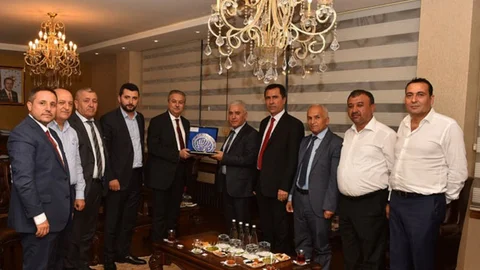 Kuzey Irak Ulaştırma Bakan Yardımcısı İsmayil’den Vali Su’ya Ziyaret