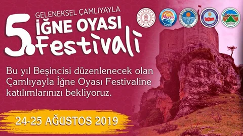 Çamlıyayla’da 5. İğne Oyası Festivali Yarın Başlıyor