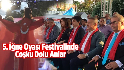 Çamlıyayla’da 5. Geleneksel İğne Oyası Festivali Coşkuyla Geçti