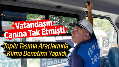 Mersin'de Toplu Taşıma Araçlarının Kontrolleri Sıklaştırıldı