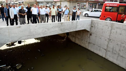 Çavuşlu Deresi Çalışmaları Yerinde İncelendi