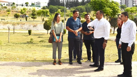 Toroslar Belediye Başkanı Yılmaz, İncelemelerde Bulundu