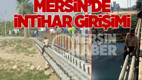 Mersin'de İntihar Girişimi