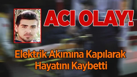 Mersin'de Acı Olay!