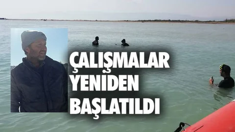 Kayıp Adamı Arama Çalışmaları Yeniden Başladı