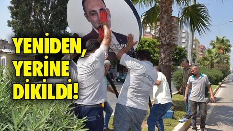 Toroslar'da, Tabelalar Yeniden Yerlerine Dikildi