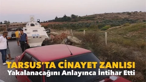 Cinayet Şüphelisi İntihar Etti