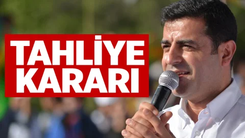 Selahattin Demirtaş Hakkında Tahliye Kararı
