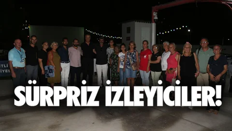 İzlemeye Gelenlere Sürpriz!