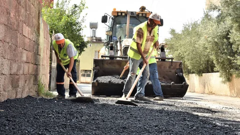 Mersin Toroslar’da Yol Çalışmaları