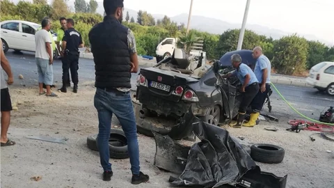 Feci Trafik Kazası; 1 Ölü