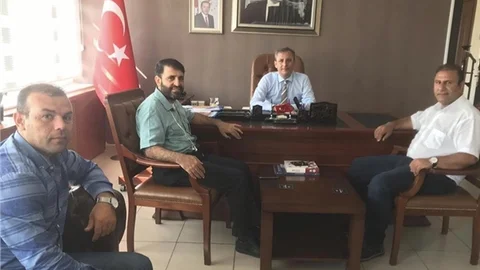 Mersingücü’nden Kaymakam Pamuk’a Ziyaret