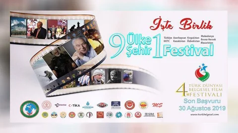 Belgeselcilikte Türk Dünyasının Marka Festivali Türk Dünyası 4. Belgesel Film Festivali İçin Geri Sayım Başladı