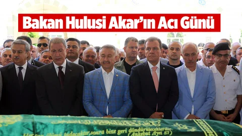 Milli Savunma Bakanı Hulusi Akar Mersin'de