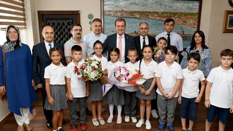 Yeni Eğitim Öğretim Yılının İlk Günü, Başkan Seçer'i Ziyaret