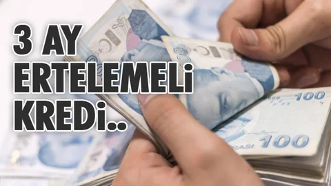 3 Ay Ertelemeli, Özel İhtiyaç Kredisi