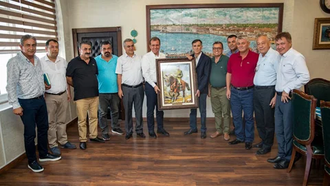 Erdemli Ticaret Odasından, Seçer'e Ziyeret