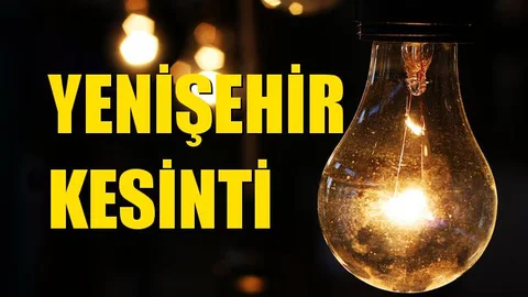 Yenişehir Elektrik Kesintisi 12 Eylül Perşembe