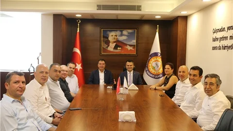 Kaymakam Otcu’dan Tarsus TSO Ziyareti