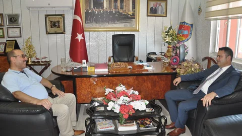 Tarsus Kaymakamı Otcu’dan Şoförler Odası’na İadei Ziyaret