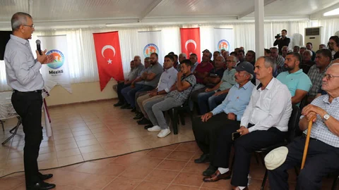 Mezitlili Üreticiler "Üretici Danışma Meclisi’ni" Kurdu