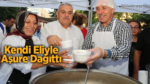 Akdeniz Belediyesi’nden Aşure İkramı