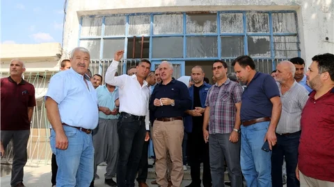 Akdeniz Belediye Başkanı Gültak Huzurkent’i Ziyaret Etti