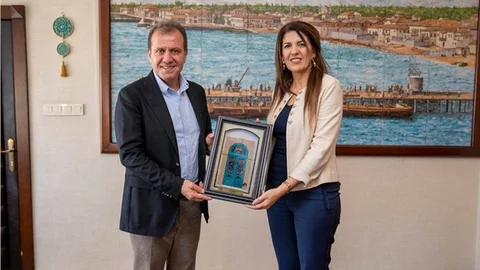 KKTC Başkonsolosu’ndan Başkan Seçer’e Ziyaret