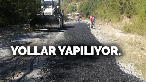 Körmenlik ve Belçınar Arasında 10 Km Asfalt Yama Çalışması