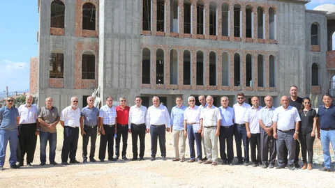 Koyuncu Camine Başkan Tollu’dan Ziyaret